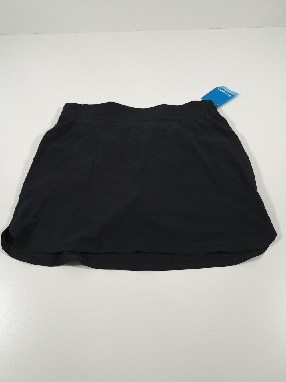 Columbia Lazy Creek Chill Zero Skort Womens L Black Omni-Freeze Zero Active Fit